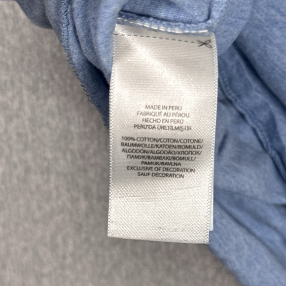 Polo Ralph Lauren Big Pony 3 Logo Shirt Men's XL Crew Neck Embroidered Blue Soft - Picture 6 of 10